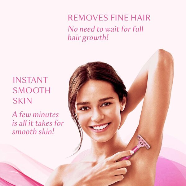 2 Pcs Set Tinkle Body Hair Remover Razor For Women