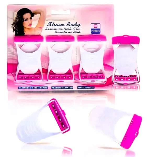 6 Pcs Set Safit Women Razor Disposable Body Shaving Razor