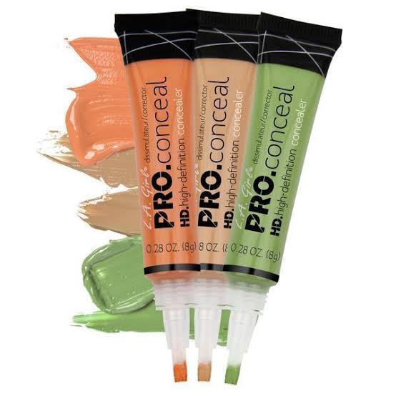 Pack Of 03 L.a. Girl High Definition Concealer | Best Quality Concealer For Girls | Concealer For Women